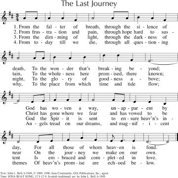 Hymns For Funerals Lyrics